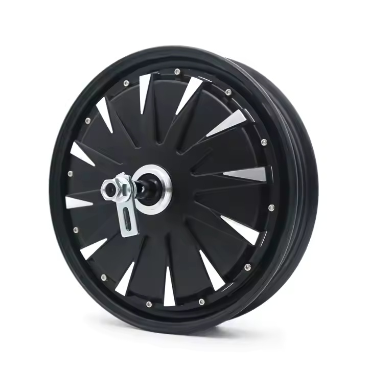12-inch 1kw BLDC wheel racing motor