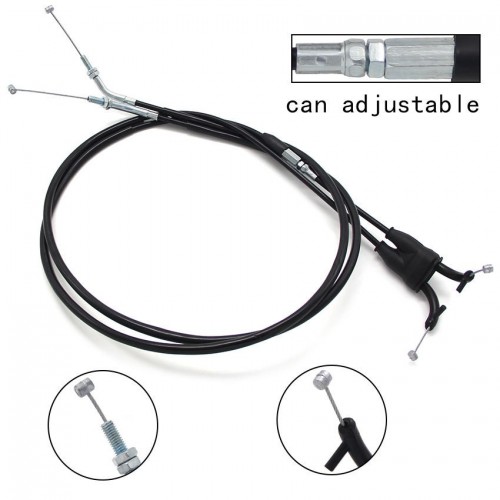 Motorcycle Black Throttle Cable for Yamaha 1DX-26302-00 WR450F 2012-2015picture4
