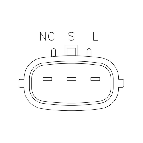 Voltage Regulator Compatible with Nissan Versa L4 1.6L 09-11 5648111Dpicture2