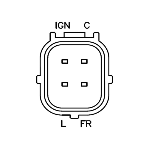 Voltage Regulator Compatible With Honda Fit L4 1.5L 09-14  6050921Fpicture3