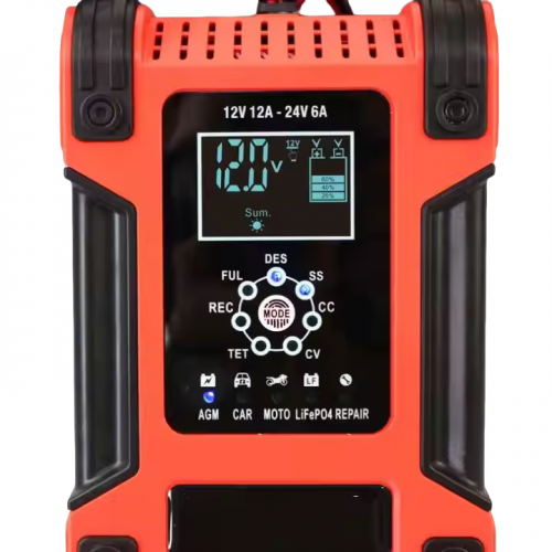 CE C600M 60v 7A-8A Li-ion OLED Display 12V20A Electric Bike Scooter Chargerpicture2