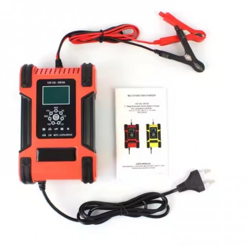 CE C600M 60v 7A-8A Li-ion OLED Display 12V20A Electric Bike Scooter Chargerpicture4
