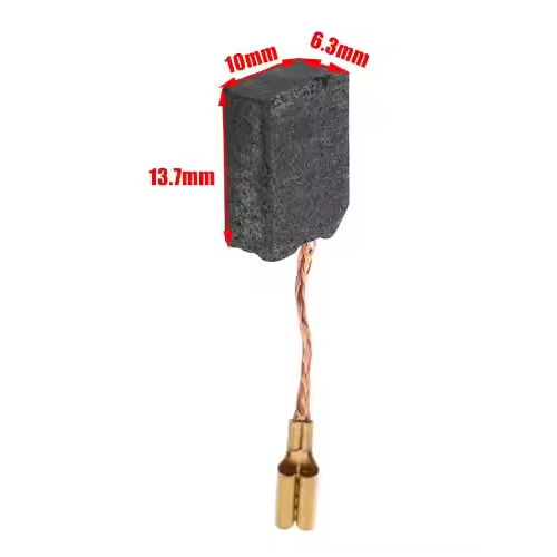 Copper Carbon Brushes 6.3*10*13.7mm for DW824 Electric Angle Grinder Power Tool Accessoriespicture2