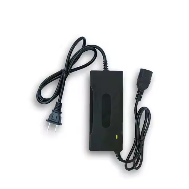 Moped 18650 Scooter Charger 55.5V Lithium Ion Battery Charger 63V 2A