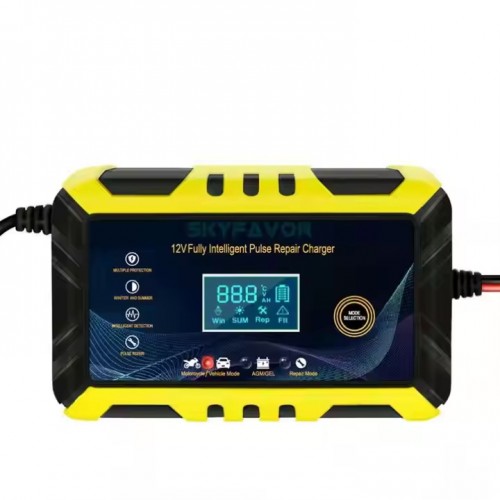 12V 6A Motorcycle Battery Charger Intelligent Fast Charging Pulsepicture5