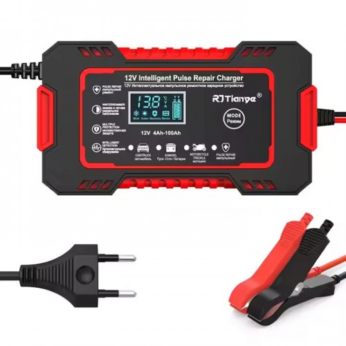 Intelligent Pulse Battery Charger 12V6A Car Motorcycle Scooter Batterypicture2