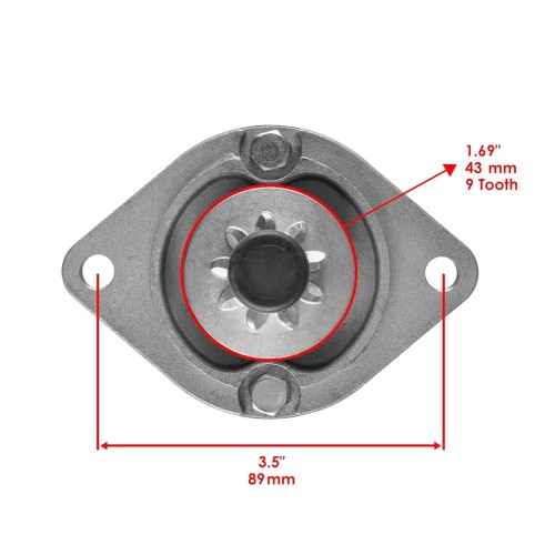 Starter Motor for Polaris 340 Classic/Edge/Indy Touring 1999–2007 2410748picture6