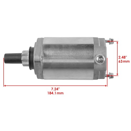 Starter Motor for Polaris 600 Classic/RMK/SwitchBack/XC Touring 2000–2009 4170006picture7