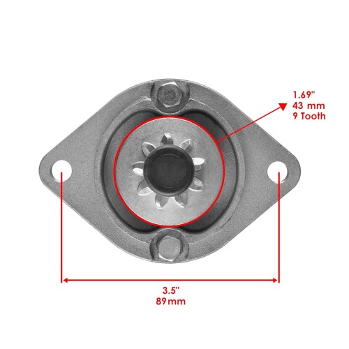 Starter Motor for Polaris XLT Classic/Touring 597cc 1997–1999 4170006picture6