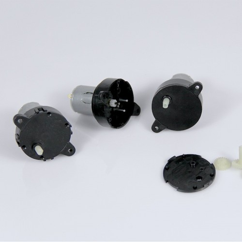 280 garlic machine cigarette machine micro motor plastic gear box 3.7V DC brush DC reduction micro motorpicture4