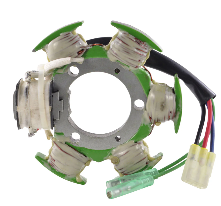 Generator Stator with  Yamaha Exciter 220 / Wave Raider 1100 / Wave Venture 1100 cc 1995-1998，63M-85510-00-00