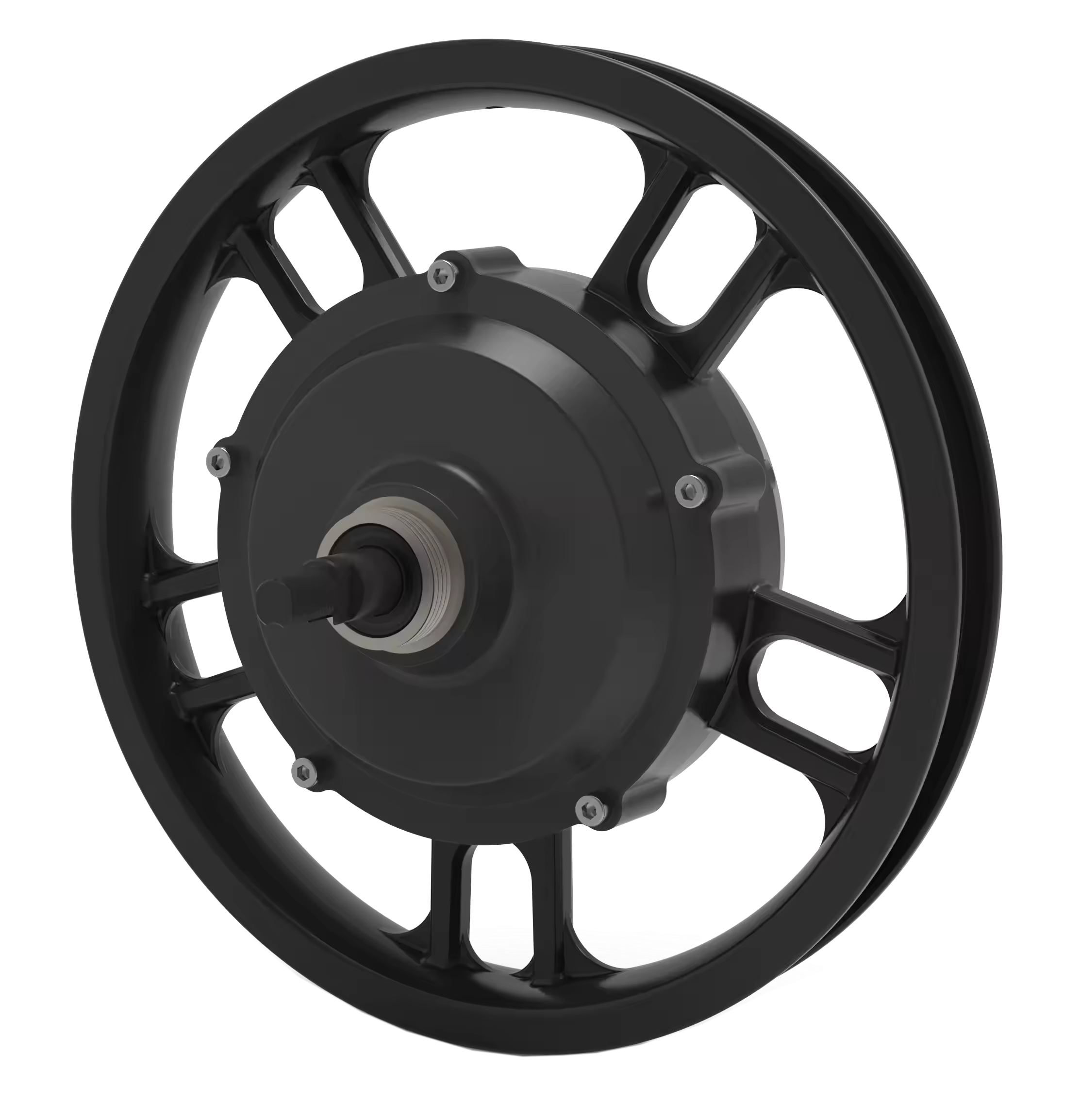 24 - 60V 250-400W Brushless Disc Gearless Hub Motor for Electric Vehicles