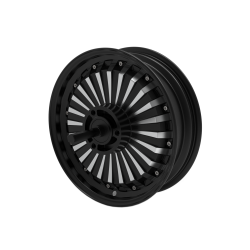 High torque heat sink housing 96v 72v motorcycle conversion kit motorpicture2