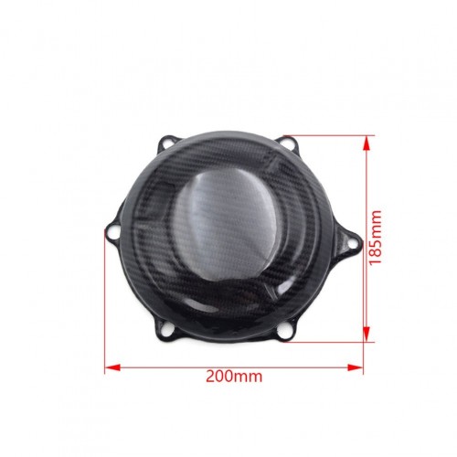 Off-road Motorcycle Dirt Bike 2023 YZ450F YZ 450 Engine Crankcase Carbon Fiber Clutch Cover Guard for YAMAHApicture2