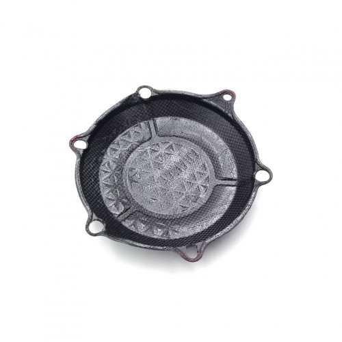 Off-road Motorcycle Dirt Bike 2023 YZ450F YZ 450 Engine Crankcase Carbon Fiber Clutch Cover Guard for YAMAHApicture6