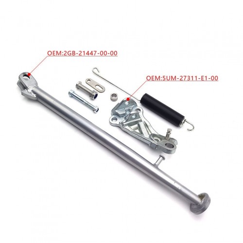 Motorcycle Footrest Bracket Dirt Bike Kickstand Side Stand Kit for YAMAHA WR250F WR450F YZ250FX YZ450FXpicture2