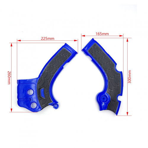 Frame Guard Protection Cover X-Grip Side Fairing Protector Panel Boards for YAMAHA YZ250F YZ450F WR250F WR450Fpicture5