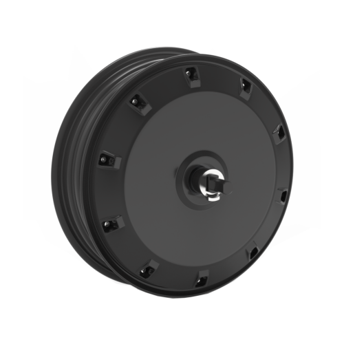 60-72V 2500-7000V Electric Vehicle Gearless Wheel 12-inch MR Hub Motorpicture4