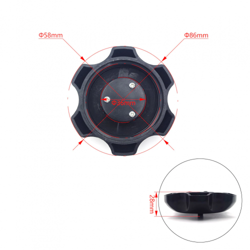 Motorcycle Fuel Tank Cover With Gaskets Pad for YAMAHA WR250F WR450F YZ85 YZ125X YZ250F YZ250X YZ450Fpicture4