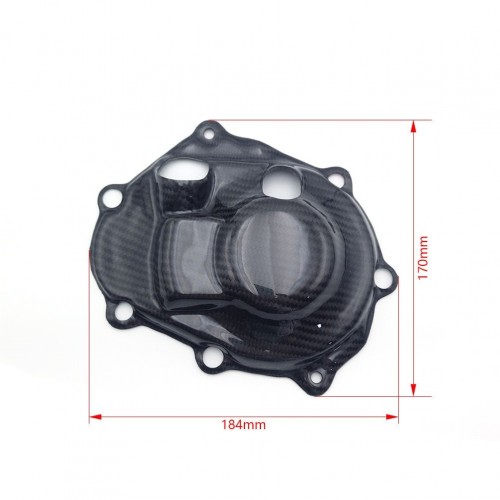 Motorcycle Engine Carbon Fiber Generator Ignition Cover Guard for YAMAHA YZ450F 14-17picture3