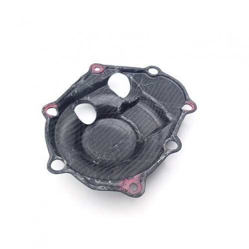 Motorcycle Engine Carbon Fiber Generator Ignition Cover Guard for YAMAHA YZ450F 14-17picture6