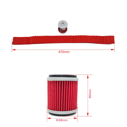 Motorcycle Engine High Quality Filter Paper Oil Filter Cleaner for YAMAHA YZ250F YZ450F WR250F WR450F XT250picture4