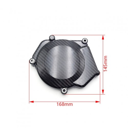 Carbon Fiber Magnetic Motor Stator YZ250X YZ250 Ignition Cover Guard Protection for YAMAHA YZ 250picture6