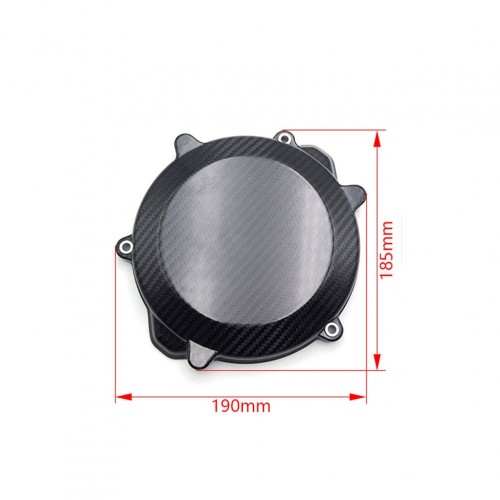 Motorcycle Engine Carbon Fiber 2023 YZ250X YZ250 Clutch Cover Guard Protection for YAMAHA YZ 250picture2