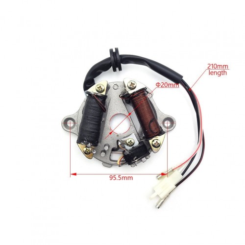 Off-road Motorcycle Motor Base Assembly for YAMAHA PW 50 2001-2023 3PT-85560-00-00, 3PT-85560-01-00, 3PT-85560-02-00picture6