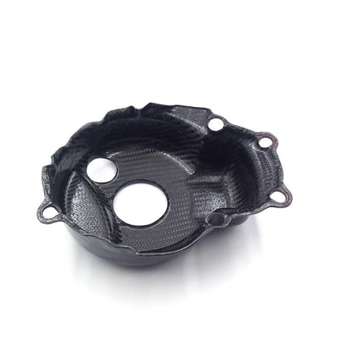 Motorcycle Carbon Fiber Crankase Cover CI37 Ignition Guard for YAMAHA WR250R WR250Xpicture4