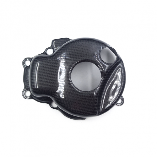 Motorcycle Carbon Fiber Crankase Cover CI37 Ignition Guard for YAMAHA WR250R WR250Xpicture6