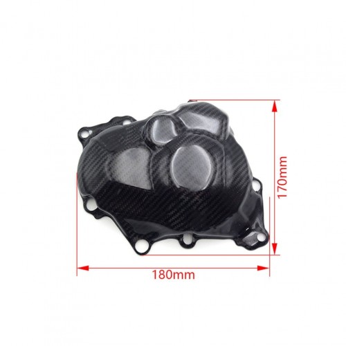 Dirt Bike Engine Carbon Fiber Protection YZ 450 YZ450F 2023 Ignition Cover Guard for YAMAHApicture2
