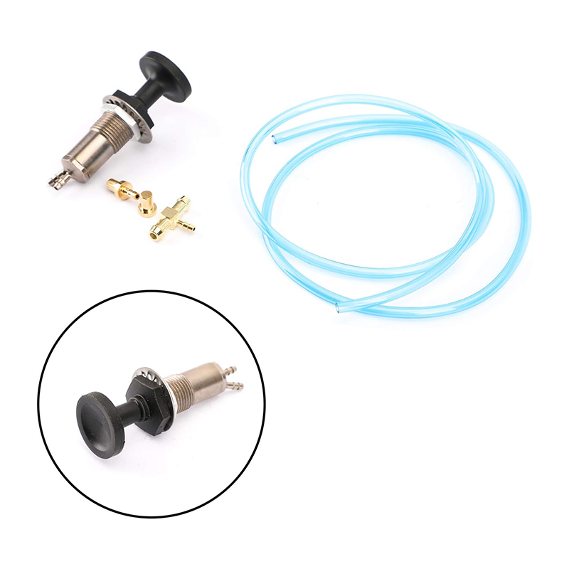 Fuel Primer Plunger Pump Kit Replacement for Ski-Doo Tundra II LT/R Models Snowmobiles 1998–2005 M1411003