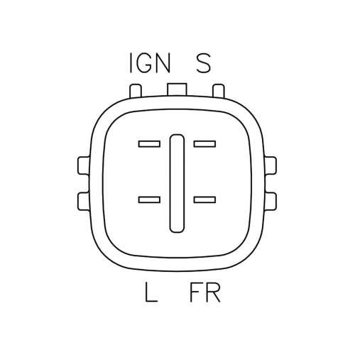 Voltage Regulator Compatible With Toyota Tundra V8 4.7L 03-06 126000-3690picture2