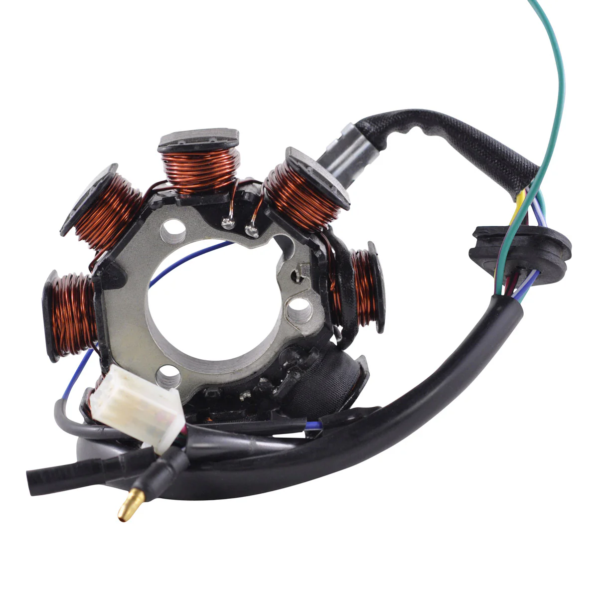 Generator Stator with Honda NX125 Transcity NX 125 Denso 1988-1990 OEM:31120-KW8-902