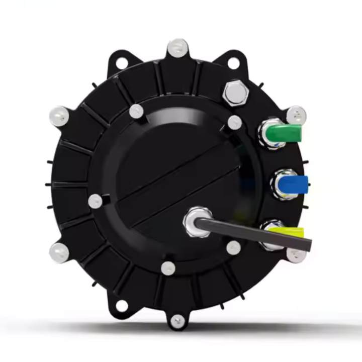 60V 2000W E3 Center Drive Brushless Electric Motorcycle Hub Motor