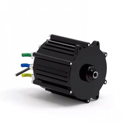 72V 3000W 3400W E3 Center Drive Brushless Electric Motorcycle Hub Motorpicture2