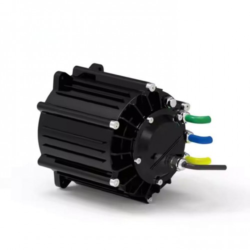 72V 3000W 3400W E3 Center Drive Brushless Electric Motorcycle Hub Motorpicture3