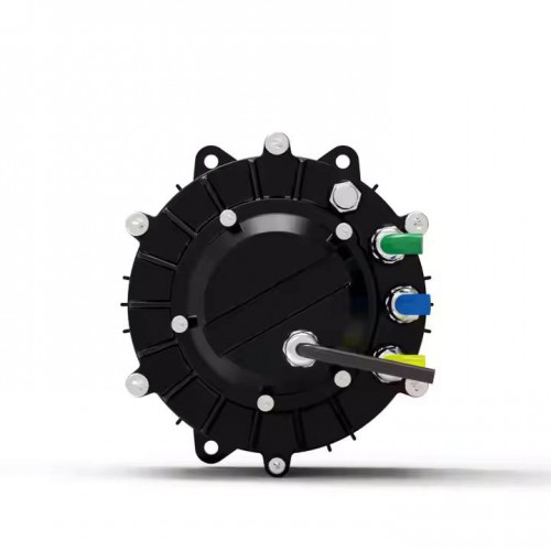 72V 3000W 3400W E3 Center Drive Brushless Electric Motorcycle Hub Motorpicture4