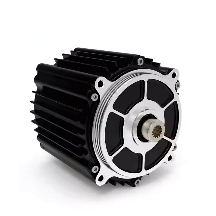 60V 4300W 80A H30N Brushless AC Electric Motorcycle Medium Drive Motor