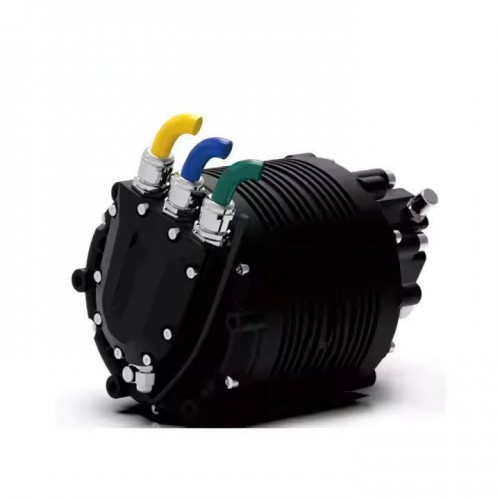 96V 12000W Brushless AC Geared Medium Drive Electric Motorcycle Motorpicture3