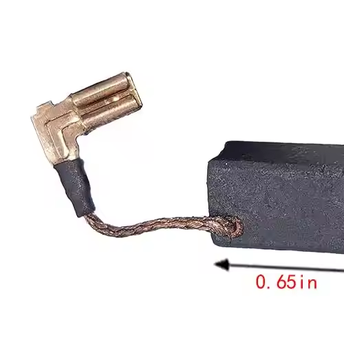 N404514 Carbon Brushes (6.1*16.7*26.3) for DW28400 D28410 D28415 D28420 D28423picture3