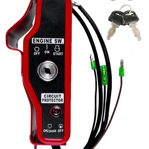 Key Switch Box for Honda GX240 GX270 Gx340 GX390 8HP-13HP 240-389 cc electric start Enginepicture5