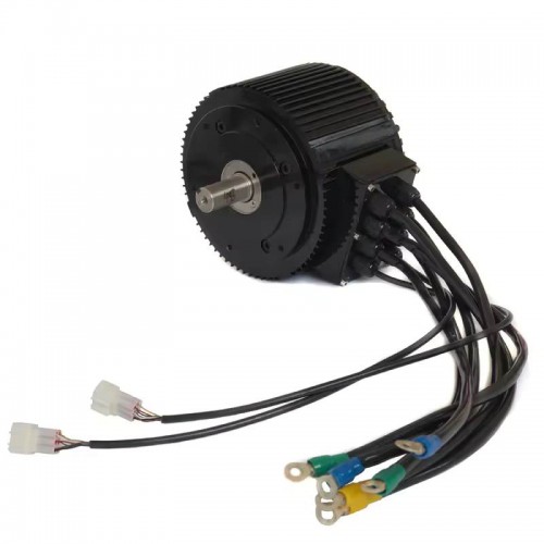Liquid-Cooled Axial Flux Motor 10KW Peak Power Kart Motorcycle Drive Systempicture2