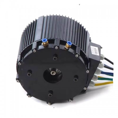 Liquid-Cooled Axial Flux Motor 10KW Peak Power Kart Motorcycle Drive Systempicture3