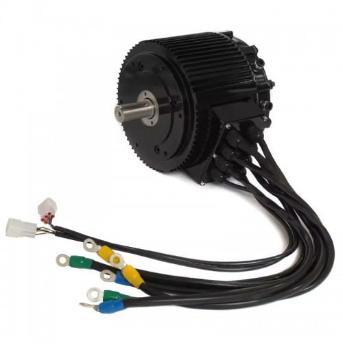 10KW Brushless DC Permanent Magnet Synchronous Motor 48V 72V 96V Electric Motorcyclepicture2