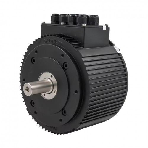 10KW Brushless DC Permanent Magnet Synchronous Motor 48V 72V 96V Electric Motorcyclepicture3