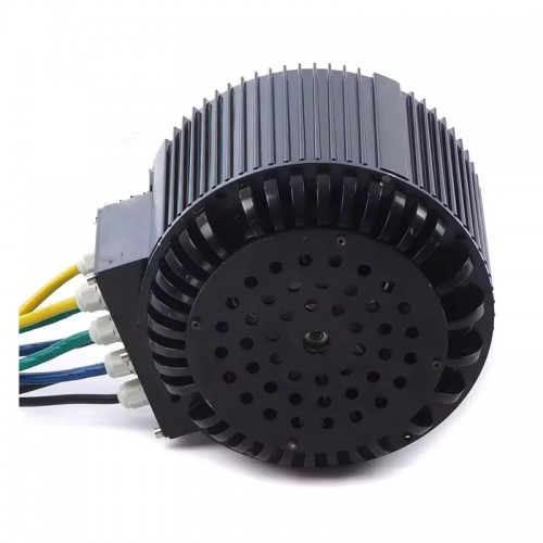 10KW Brushless DC Permanent Magnet Synchronous Motor 48V 72V 96V Electric Motorcyclepicture4