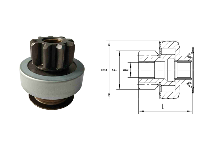GL0004 STARTER DRIVE