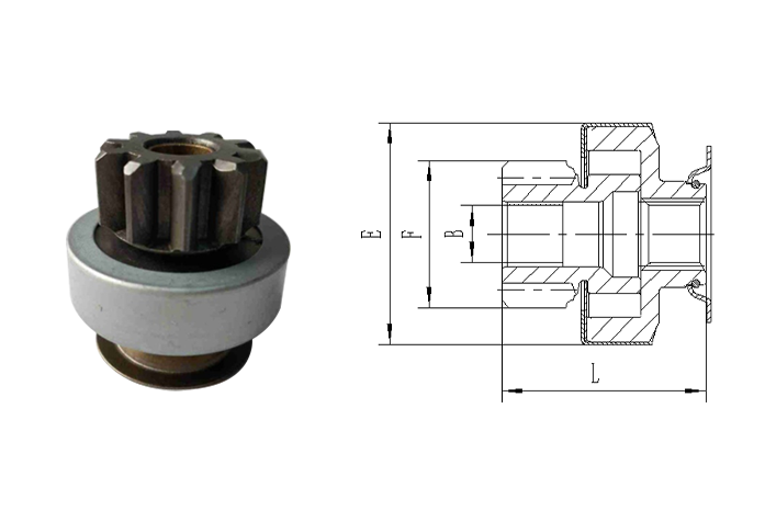 GL0005 STARTER DRIVE